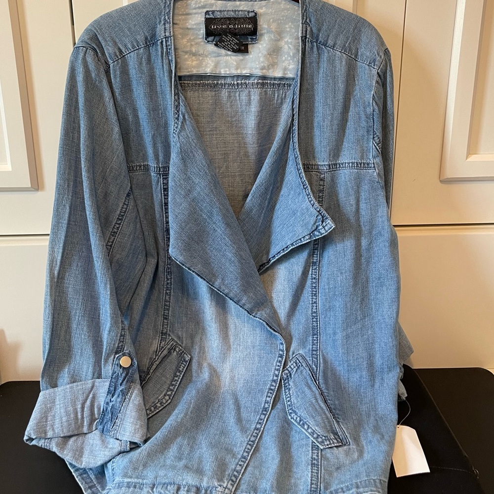 Live a Little Blue Denim Jacket